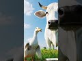 Тощая утка идёт в школу и начинает плакать. 😓😥 #shorts #ai