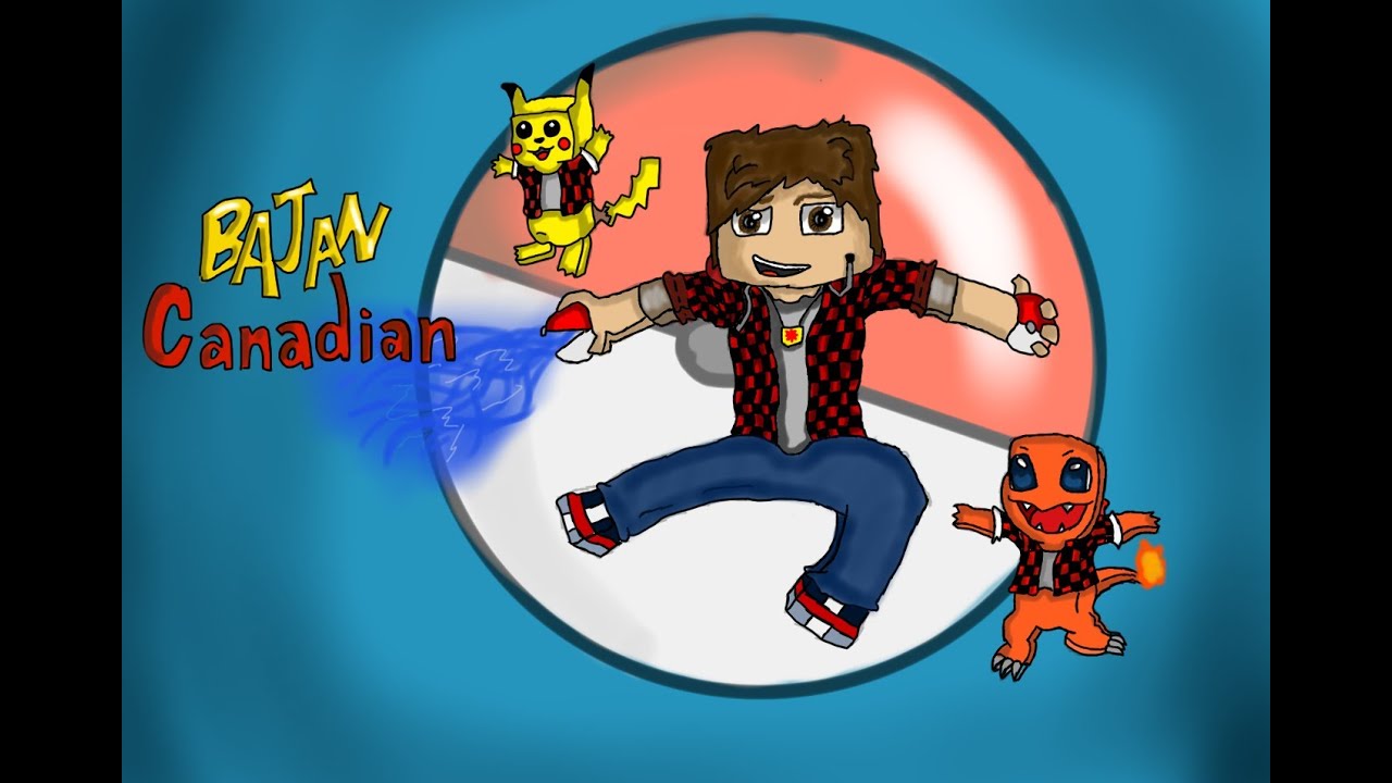 Bajan Canadian Pixelmon Speed Art - YouTube