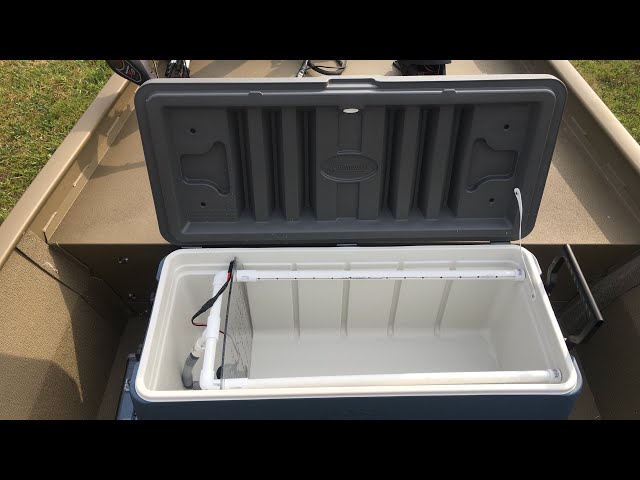build a fish live box How To Make Your Own DIY Livewell!