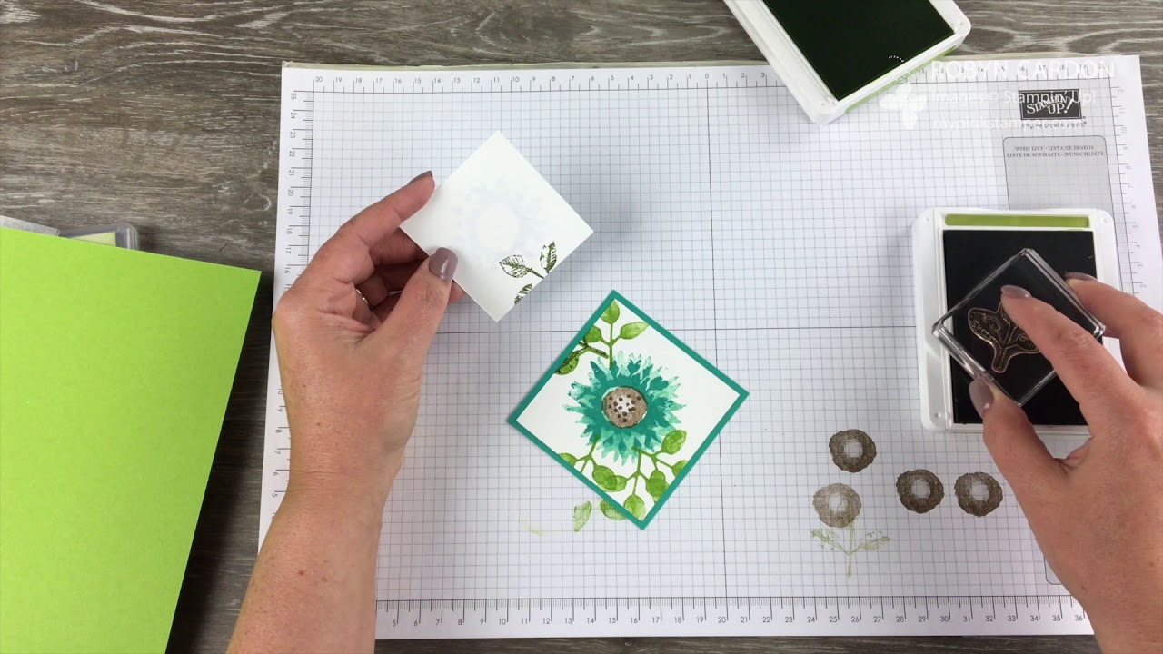 Stampin' Up! Painted Harvest in BOLD BRIGHT COLORS! - Episode SIX HUNDRED AND FORTY!!!