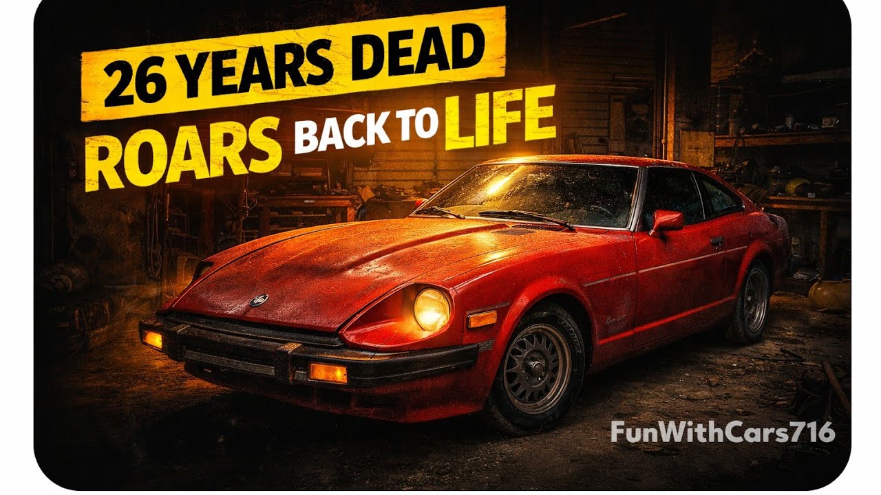 26 Years Dead… Now This 1980 Datsun 280ZX ROARS Back to Life