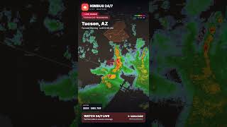 🌪️ TORNADO WARNING — Tucson, AZ · LIVE Storm Radar RIGHT NOW #shorts