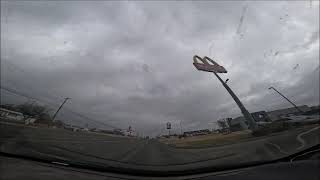 drive through Graham, Texas, March 8 2025