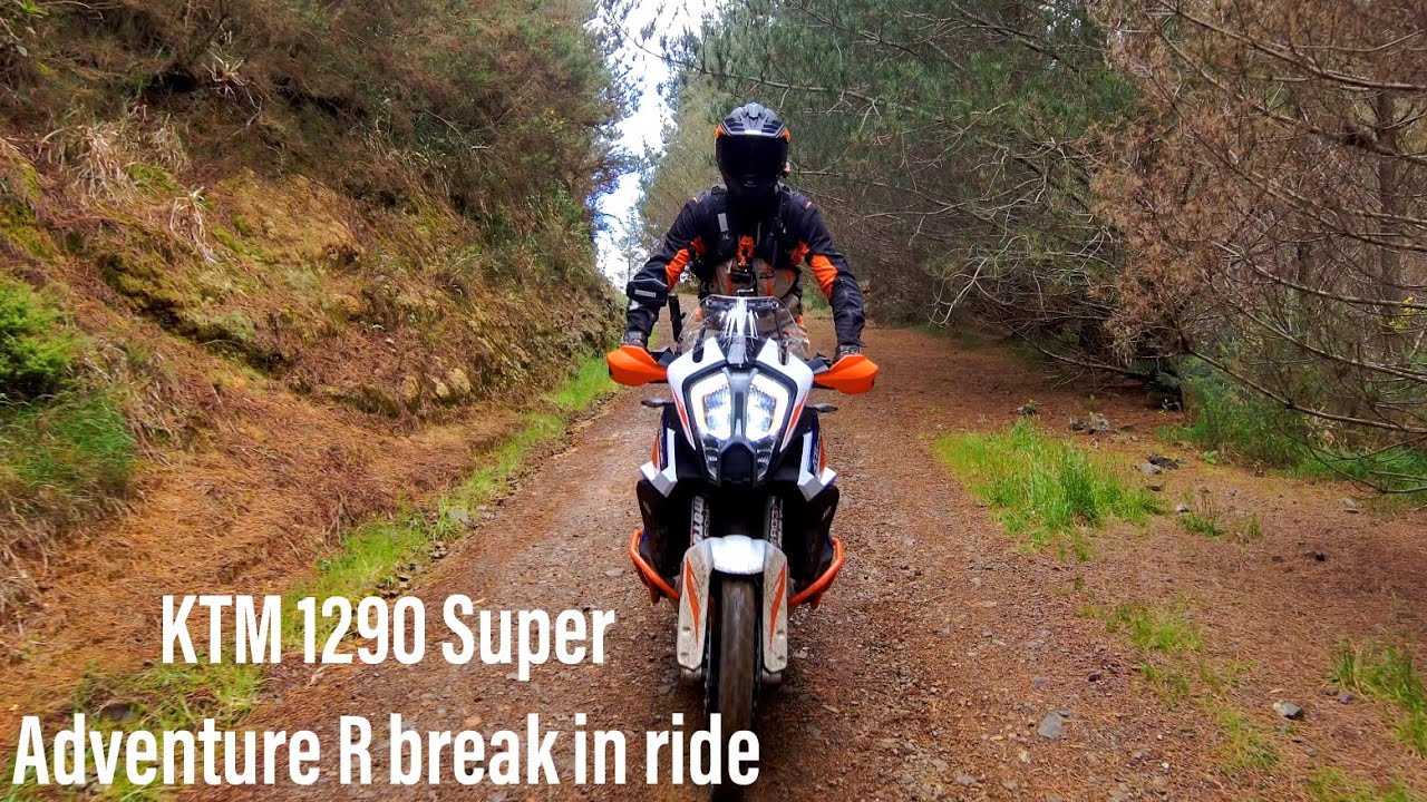 KTM 1290 Super Adventure R Break in Ride
