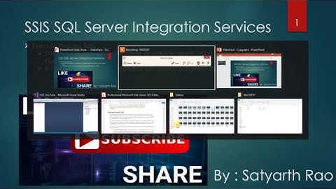 51 SSIS Execute Process Task (Calling Batch File) | SQL Server Integration Services