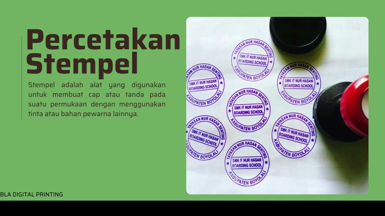 BERGARANSI, CALL WA 0895-7111-0400, Stempel Custom Murah