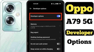 How to enable developer options in oppo a79 5g || Oppo a79 5g me developer options kaise on kare ||