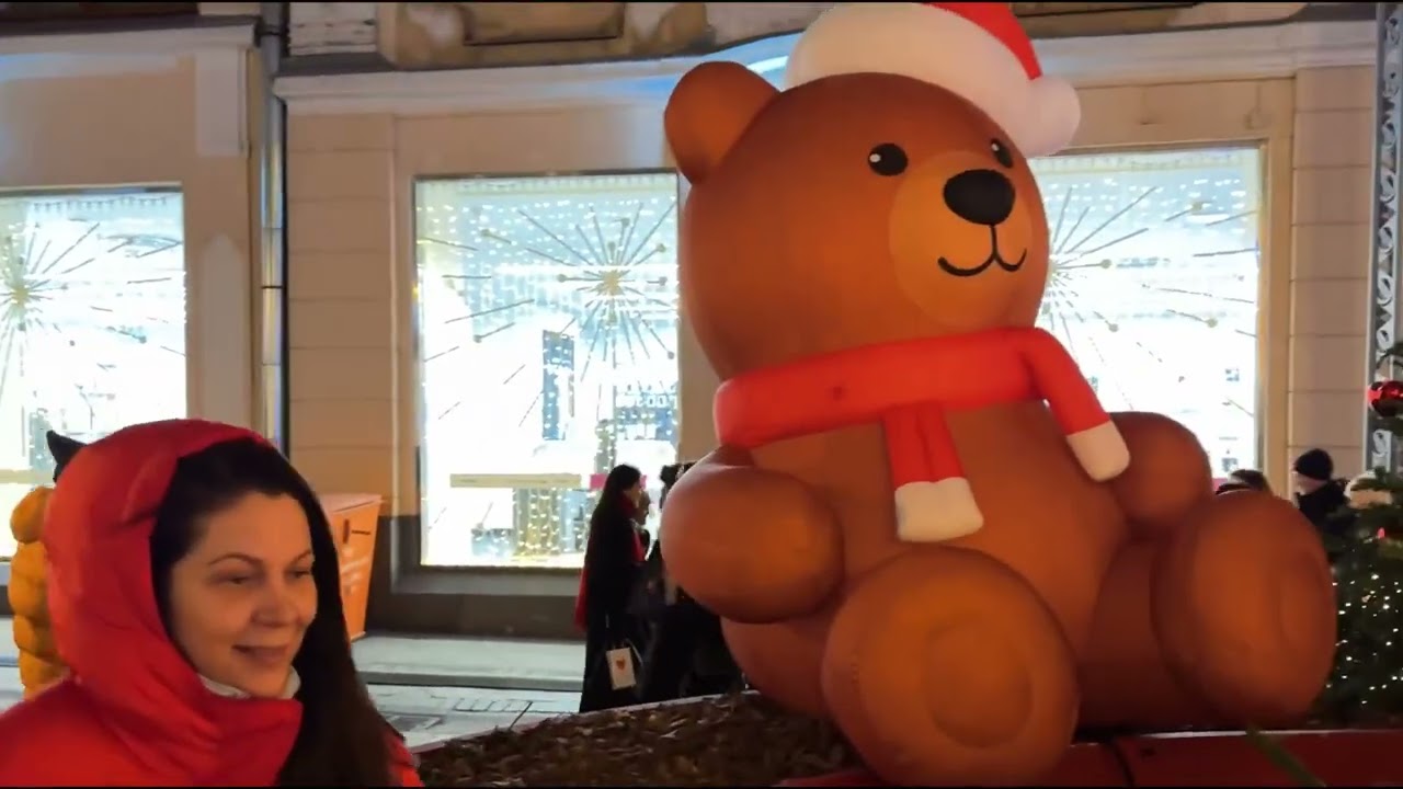 A Magical Christmas in Moscow 2025 ✨ Mesmerizing Holiday Lights