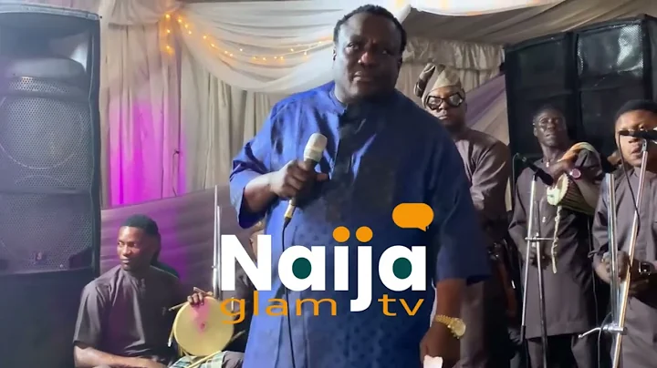 Here is how King Saheed Osupa performs and thrills the guest at the wedding ceremony of Omolere &