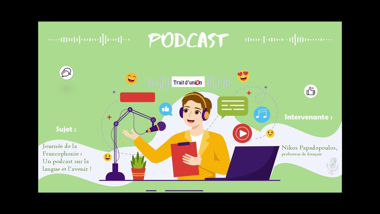 Journée de la Francophonie : Un podcast sur la langue et l’avenir !