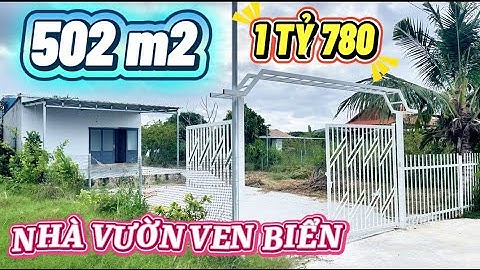 Nhỉnh 1 Tỷ Kiếm Đâu Ra Căn Nhà Vườn Thứ 2 Như Thế này nữa ạ . cách Biển Chỉ 5km #bdsvenbien