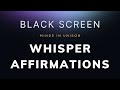 Stop Being Shy &amp; Be Confident - Whisper Affirmations (Subliminal) - Brown Noise &amp; Black Screen