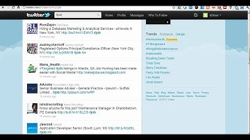 JobContax Twitter Tutorial