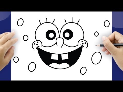 Hur man ritar SpongeBob - Steg för steg handledning för nybörjare