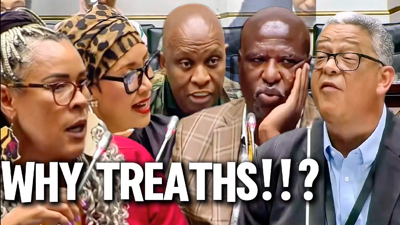 Член EFF Ли-Энн Матис обращается к председателю по поводу «угроз» Роберта Макбрайда.