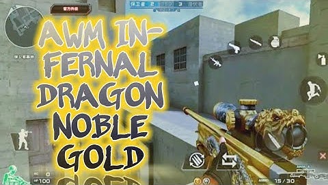 Crossfire Offline Android v1.8 | AWM Infernal Dragon Gold Noble | Offline FPS Android Gameplay