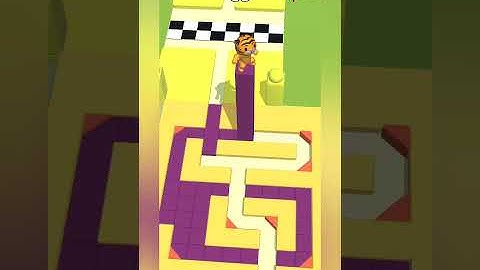 Stacky Dash - Gameplay Walkthrough Level 204  #walkthrough #stackydash #shorts