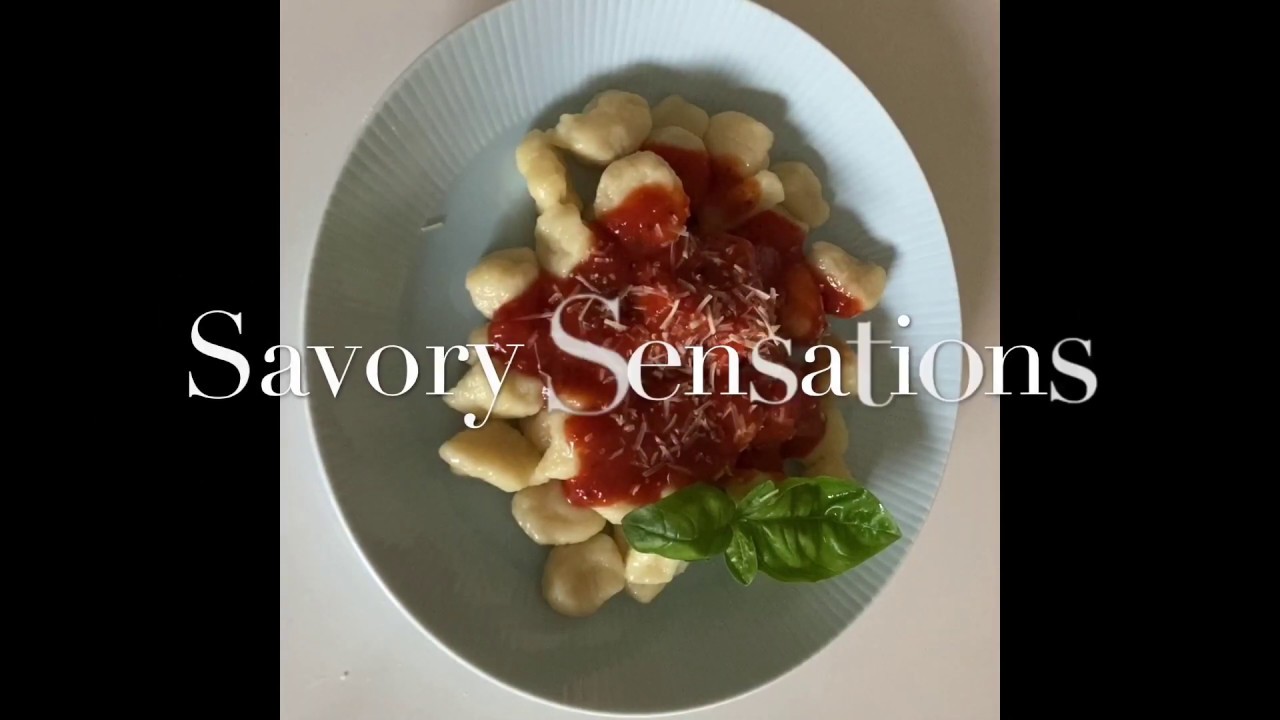 Savory Sensations - Homemade Gnocchi
