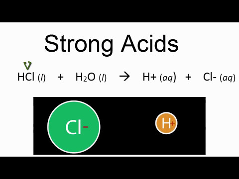 Video: Što su jaka i slaba kiselina objasniti na primjeru?