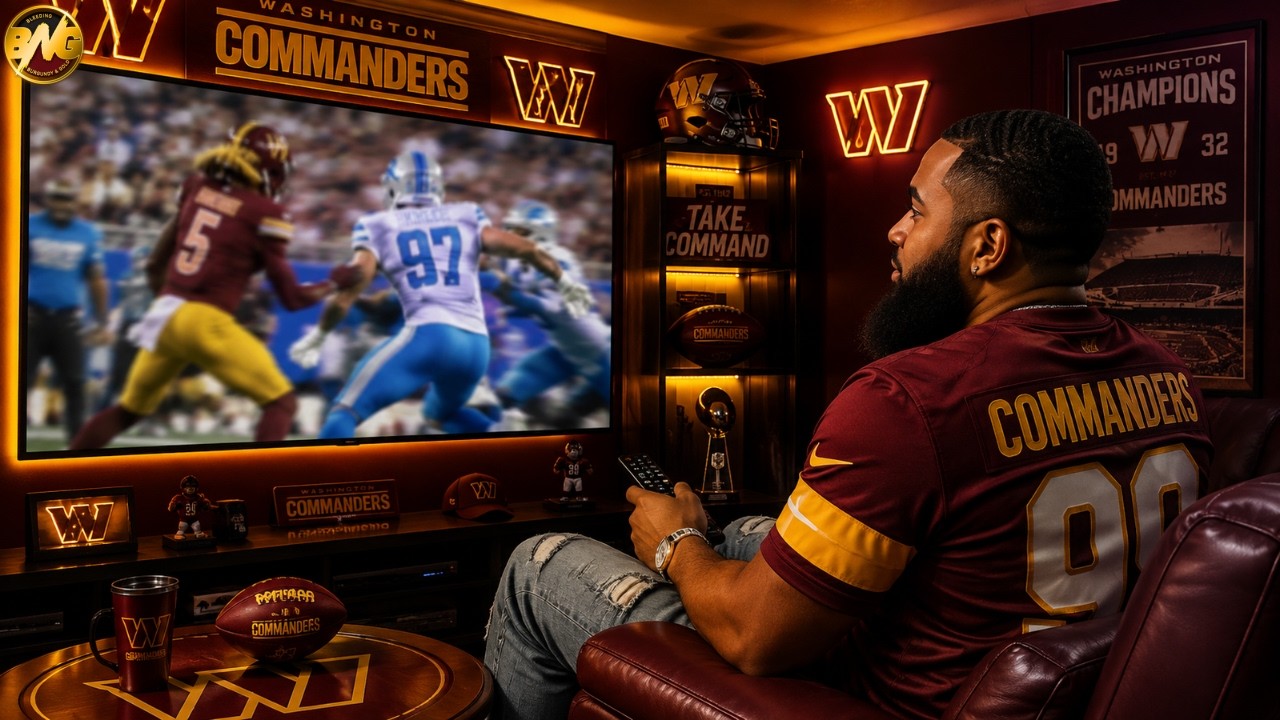 JD5 IS BACK! COMMANDERS vs. LIONS WATCH PARTY STREAM