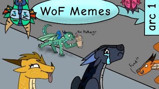 Wings of Fire memes: The Entire First Arc (books 15) Animation Compilation