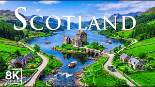 Scotland Highlands 8K UHD – Misty Mountains & Ancient Castle Beauty | ZenScape 8K