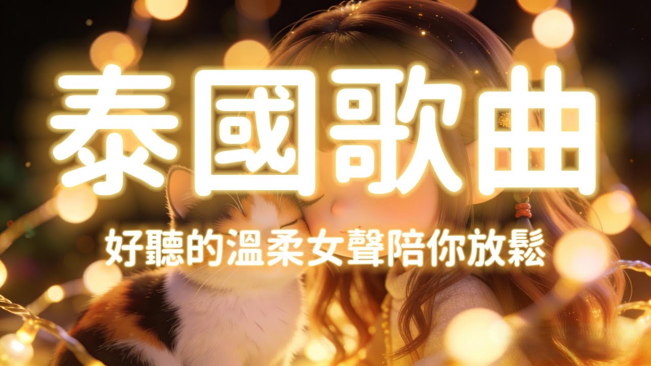 【夢潔聽歌】好聽的泰國歌曲 · 溫柔女聲放鬆系 | Thai Relaxing Music · Female Vocal · Chill & Calm