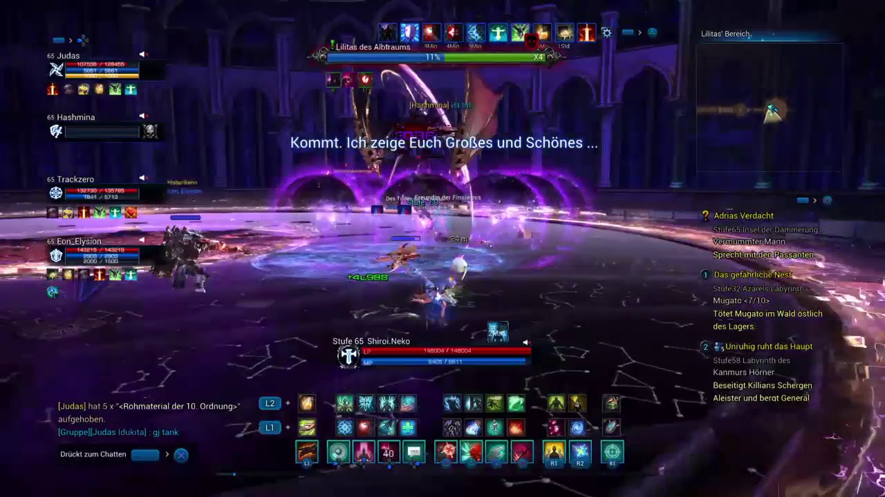 TERA PS4 - LKHM Priest PoV