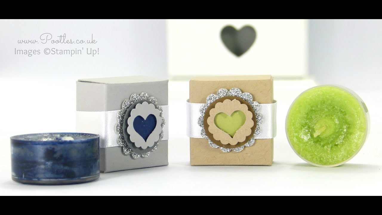 Envelope Punch Board Yankee Candle Tea Light Gift Box YouTube