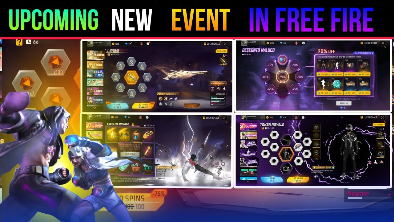 Upcoming New Event In Free Fire || FF Tonight Update || FF Upcoming ...