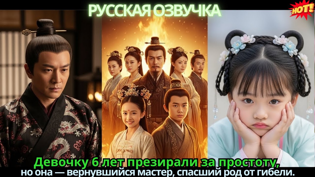 Девочку 6 лет презирали за простоту, но она — вернувшийся мастер, спасший род от гибели.