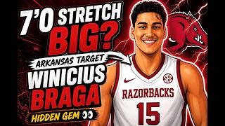 “Arkansas Target Winicius Braga is a HIDDEN GEM 👀 | Full Breakdown + Film”