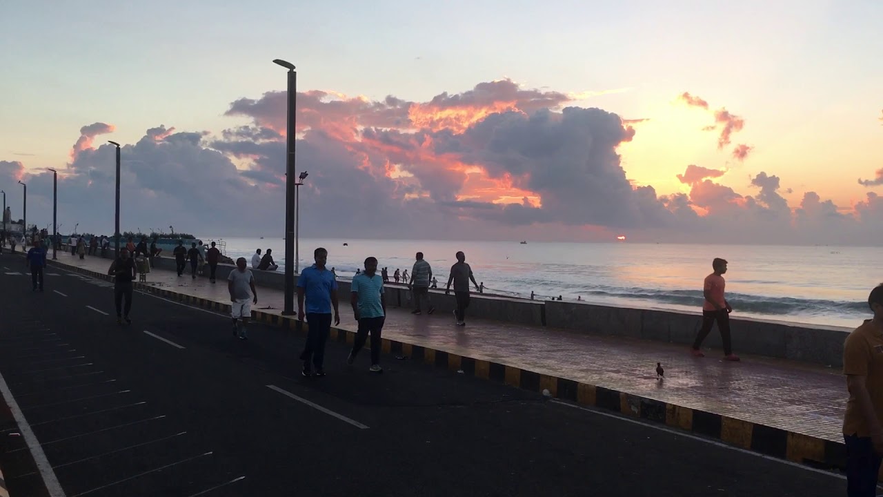 Vizag beach road morning walking YouTube