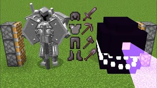 ferrous wroughtnaut + all netherite armor + wither storm = ???