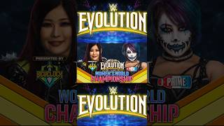 IYO SKY vs. ASUKA for the WOMEN'S WORLD TITLE | Evolution 2026 Presented by @Bevelock
