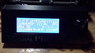 Prusa i3 MK2S - LCD Screen Error!
