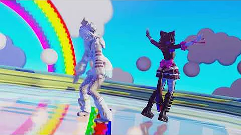reverse rainbow - Nekotamashi Vera & Elea UTAU Cover + MMD PV