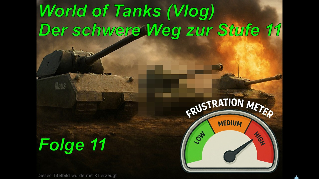 WoT - Der schwere Weg zur Stufe 11 #011 (Vlog)