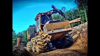 🌲TCI 1075C • *THE big Canadian* • The BIGGEST Forwarders • Forwarder in Action • Big Machine 🌲