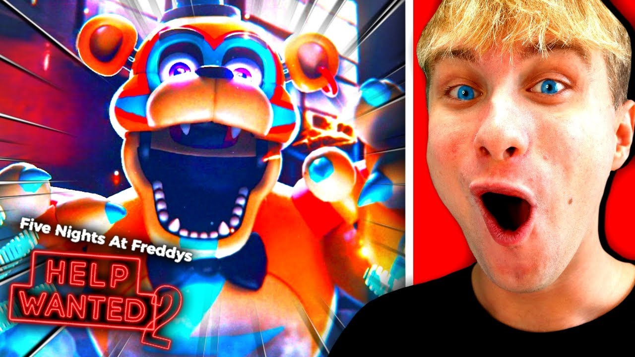 REAGUJI NA FNAF HELP WANTED 2 TRAILER ! 🤩