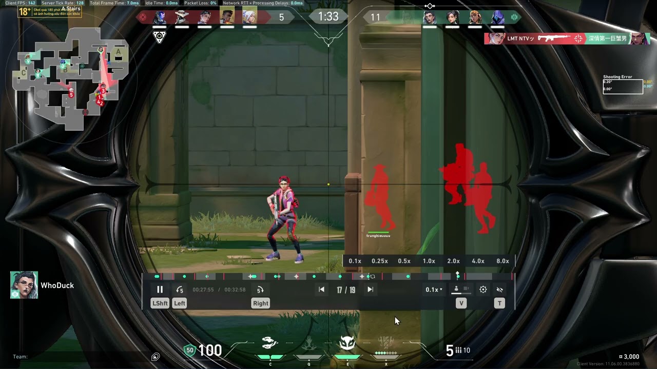 Insane Lucky Operator Headshot