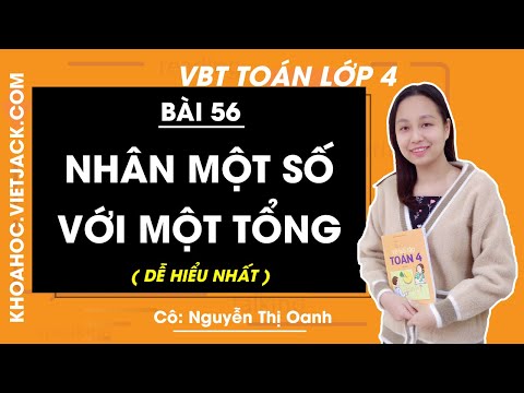 Video Vở bài tập Toán lớp 4 - Tập 1 - trang 66 - Bài 56:... - youtube