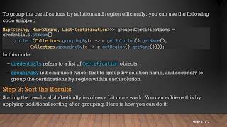 Celebrity How to Handle Multiple Grouping and Sorting in Collection Entities Using Java Streams Profile