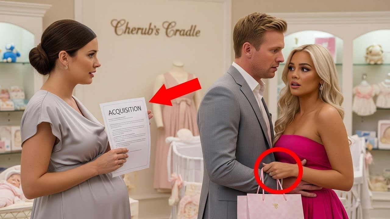 Milionário levou amante à loja de bebês — horas depois, esposa grávida comprou a rede inteira