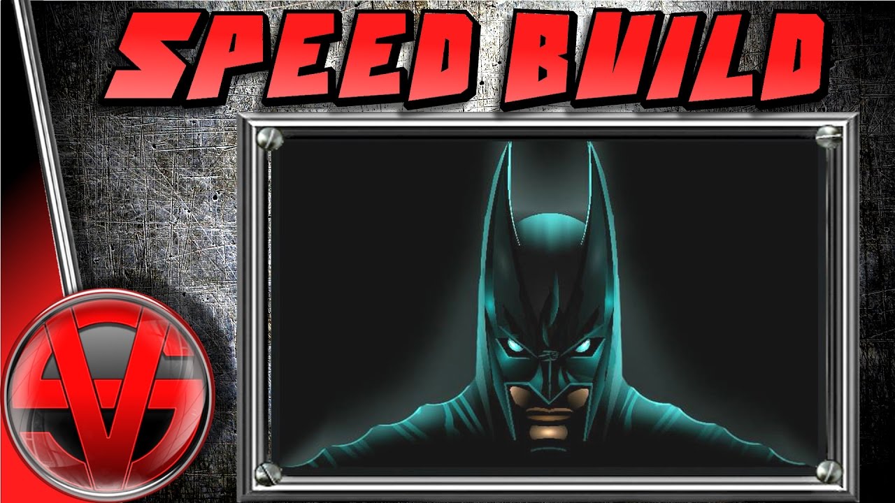 BATMAN - SPEED BUILD - Black Ops 3 Emblem Tutorial