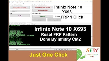 Infinix Note 10 X693 Reset FRP Pattern CM2