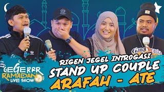 Rigen Jegel Is Back Introgasi Habis Habisan Arafah Sama Ate