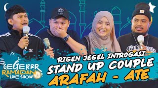 RIGEN JEGEL IS BACK❗🤣 INTROGASI HABIS HABISAN ARAFAH SAMA ATE❓