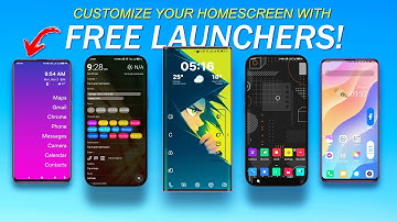 Top 5 BEST Free Android Launchers in 2025 🔥 | Ultimate Customization & Performance! 🚀