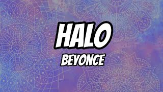 Video thumbnail of "Beyonce - Halo (Lyrics)"